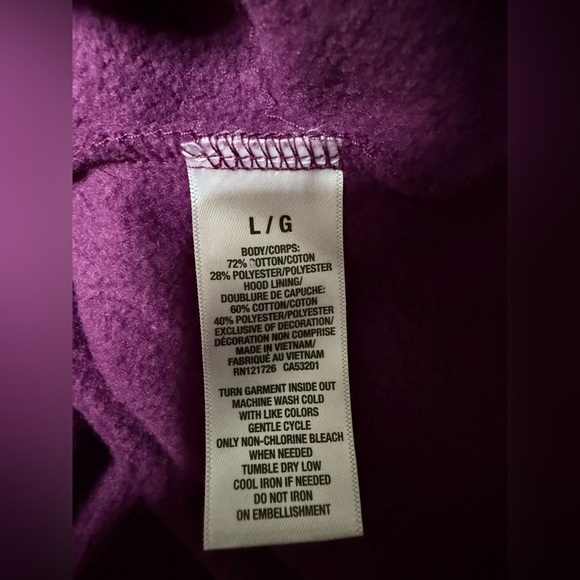 Aeropostale Purple Hoodie - Picture 5 of 6